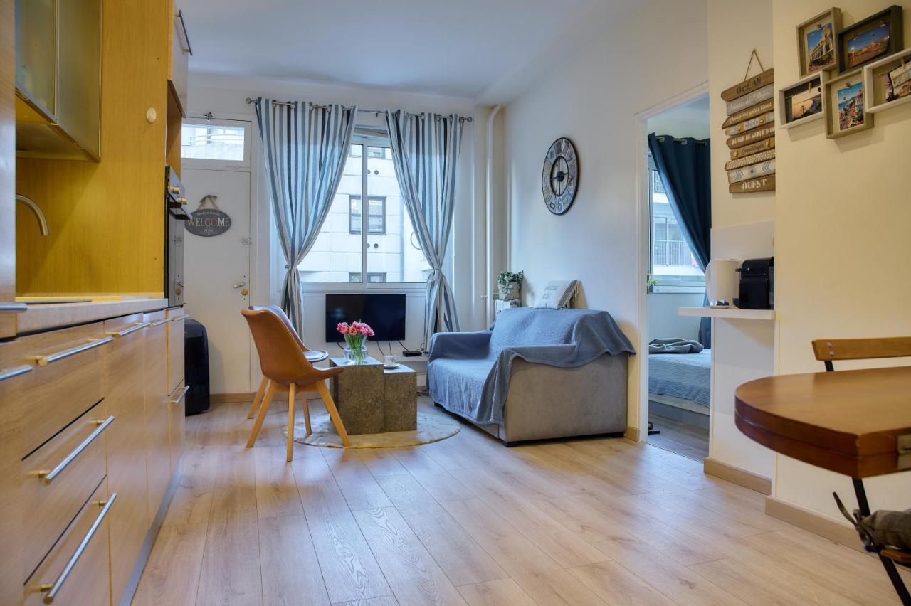 Boutique Apartment Nice Center Beach Free Parking Bagian luar foto