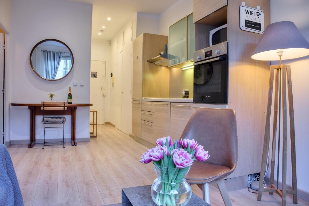 Boutique Apartment Nice Center Beach Free Parking Bagian luar foto