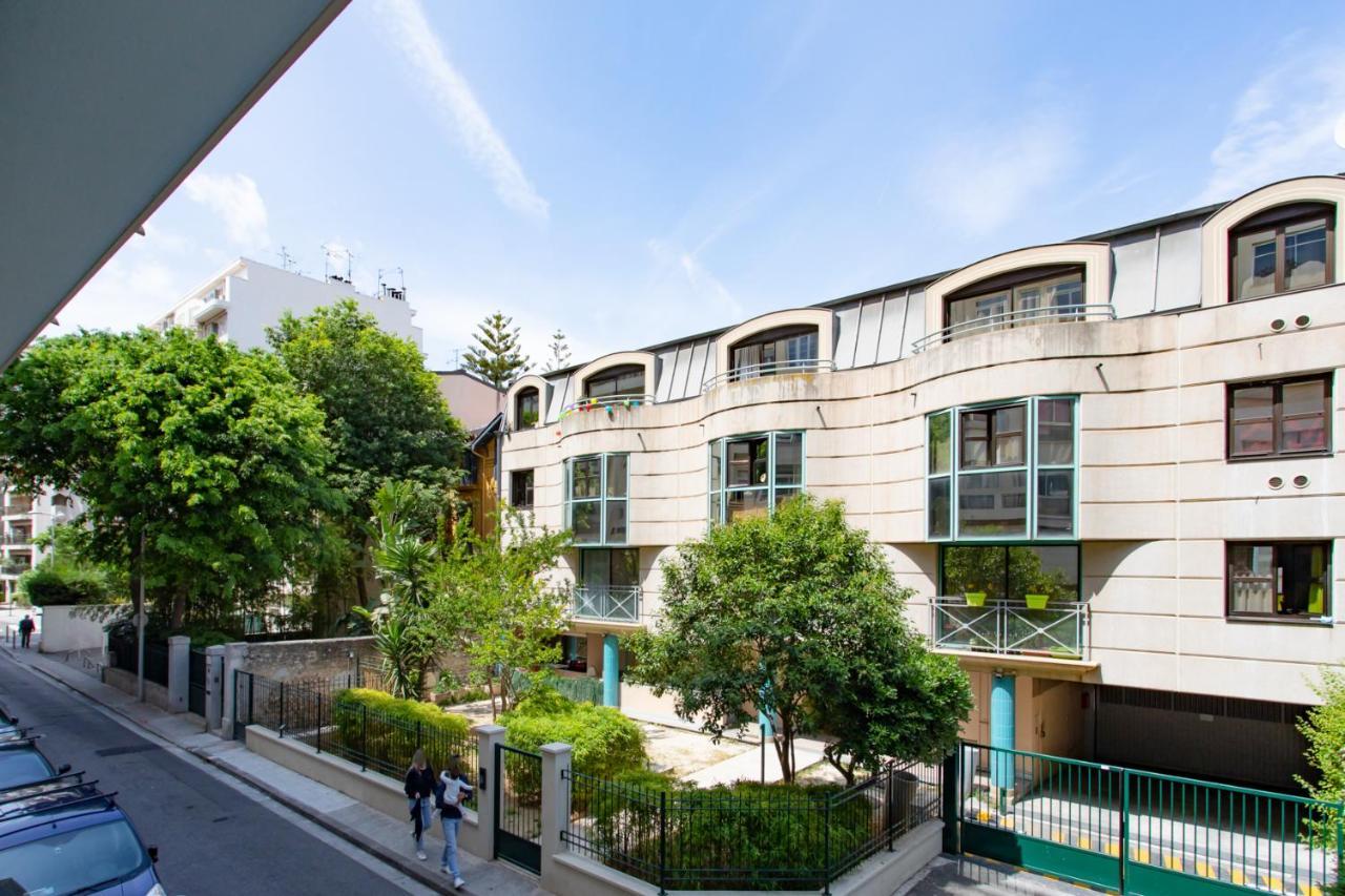 Boutique Apartment Nice Center Beach Free Parking Bagian luar foto