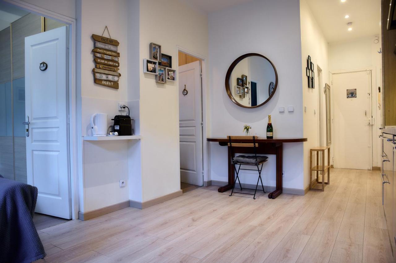 Boutique Apartment Nice Center Beach Free Parking Bagian luar foto