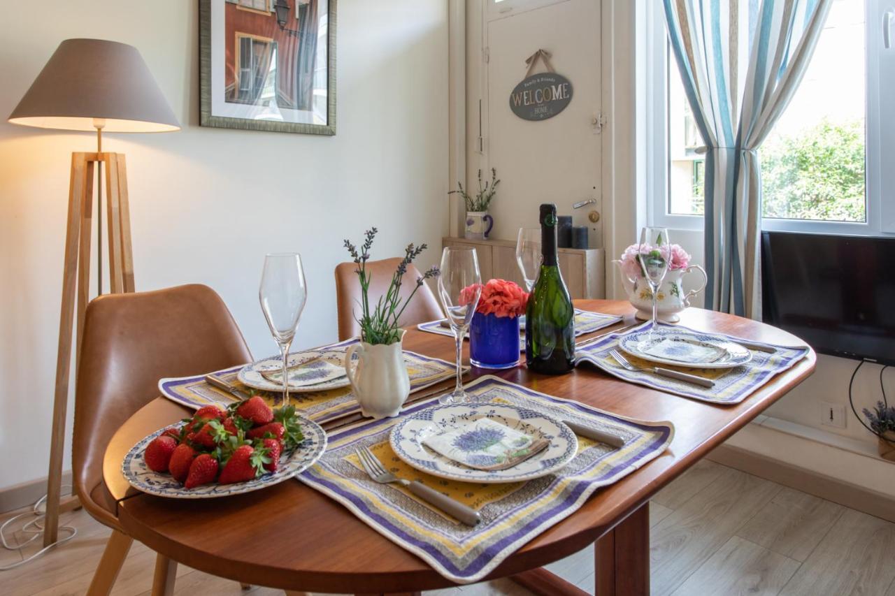 Boutique Apartment Nice Center Beach Free Parking Bagian luar foto