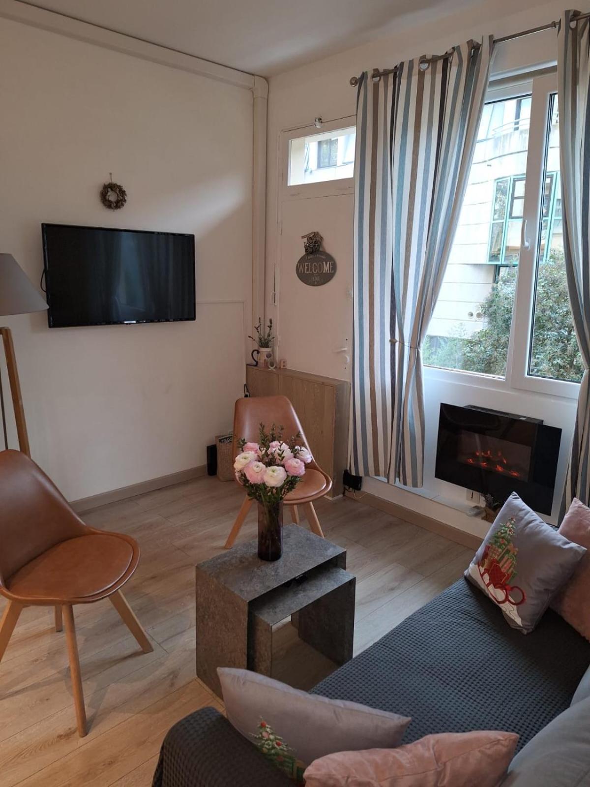 Boutique Apartment Nice Center Beach Free Parking Bagian luar foto